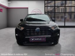 TOYOTA RAV4 HYBRIDE MY21 218 ch 2WD Black Edition Toit Ouvrant Caméra 360 – Champigny-sur-Marne