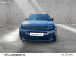 Jeep Avenger Electrique 156ch 115kW Summit – Longuenesse
