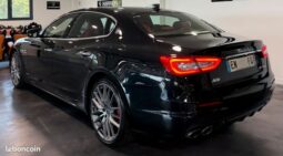 Maserati Quattroporte GranSport Sq4 3.0 V6 410 ch / Toit ouvrant / Harman Kardon / Caméra 360 / Carbone / 100% Française / Apple CarPlay / Pneus Neuf Michelin / Cuir Cartier – Roussillon