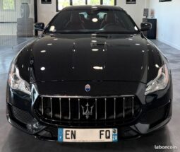 Maserati Quattroporte GranSport Sq4 3.0 V6 410 ch / Toit ouvrant / Harman Kardon / Caméra 360 / Carbone / 100% Française / Apple CarPlay / Pneus Neuf Michelin / Cuir Cartier – Roussillon