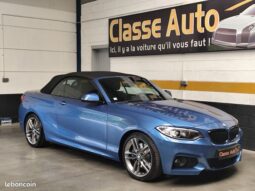 BMW Série 2 cabriolet F23 220D 190ch Pack M Garantie 12 mois, Alarme, Bluetooth, Caméra, Cuir, Grand GPS, LED, Park Assist, Sièges chauffant … – Maubeuge