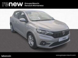 Dacia Sandero 1.0 ECOG 100ch Confort – Varennes-sur-Seine